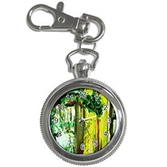 Old Tree And House With An Arch 8 Key Chain Watches by bestdesignintheworld