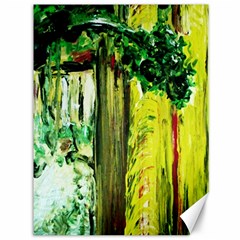 Old Tree And House With An Arch 8 Canvas 36  X 48  by bestdesignintheworld