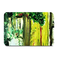 Old Tree And House With An Arch 8 Plate Mats by bestdesignintheworld