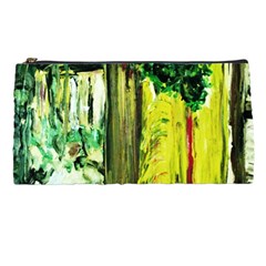 Old Tree And House With An Arch 8 Pencil Cases by bestdesignintheworld