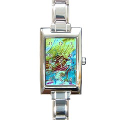 June Gloom 12 Rectangle Italian Charm Watch by bestdesignintheworld