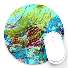 June Gloom 12 Round Mousepads by bestdesignintheworld