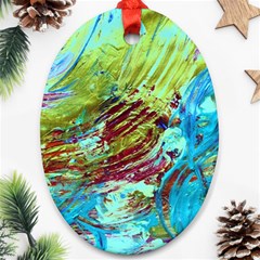 June Gloom 12 Oval Ornament (two Sides) by bestdesignintheworld