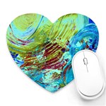 June Gloom 12 Heart Mousepads Front