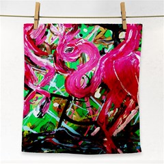 Flamingo   Child Of Dawn 9 Face Towel by bestdesignintheworld