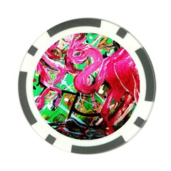 Flamingo   Child Of Dawn 9 Poker Chip Card Guard (10 Pack) by bestdesignintheworld