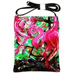 Flamingo   Child Of Dawn 9 Shoulder Sling Bag by bestdesignintheworld