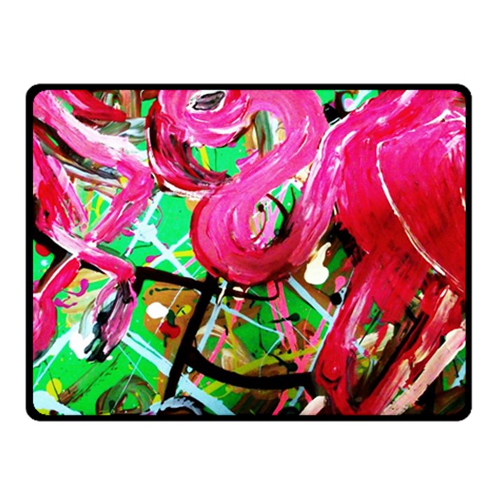 Flamingo   Child Of Dawn 9 Fleece Blanket (Small)