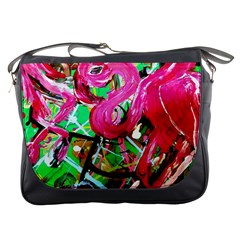 Flamingo   Child Of Dawn 9 Messenger Bag by bestdesignintheworld