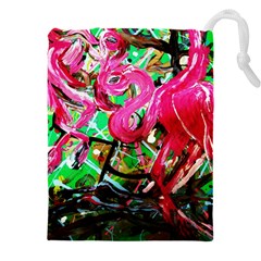 Flamingo   Child Of Dawn 9 Drawstring Pouch (4xl) by bestdesignintheworld