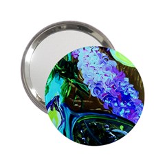 Lilac And Lillies 1 2 25  Handbag Mirrors by bestdesignintheworld