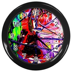 Depression 6 Wall Clock (black) by bestdesignintheworld