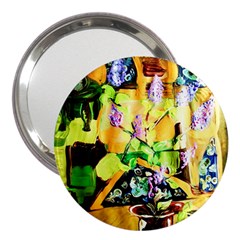 Lilac On A Counter Top 1 3  Handbag Mirrors by bestdesignintheworld