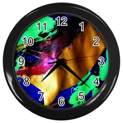 Global Warming 9 Wall Clock (black) by bestdesignintheworld