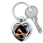 Egg In The Duck 4 Key Chain (Heart) Front