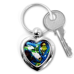 Avocado 2 Key Chain (heart)