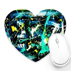 Brain Reflections 1 Heart Mousepads by bestdesignintheworld