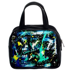 Brain Reflections 1 Classic Handbag (two Sides) by bestdesignintheworld