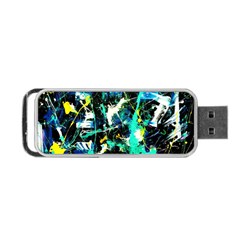 Brain Reflections 1 Portable Usb Flash (two Sides) by bestdesignintheworld