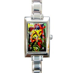 1 Rectangle Italian Charm Watch by bestdesignintheworld