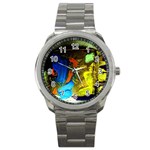 I Wonder 1 Sport Metal Watch Front