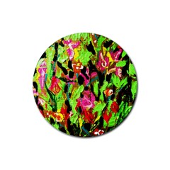 Spring Ornaments 1 Rubber Round Coaster (4 Pack) 