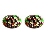 Easter 1 Cufflinks (Oval) Front(Pair)