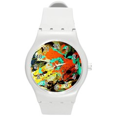 Fragrance Of Kenia 1 Round Plastic Sport Watch (m) by bestdesignintheworld