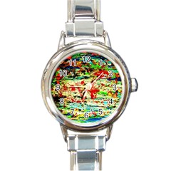 Width 2 Round Italian Charm Watch by bestdesignintheworld