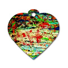 Width 2 Dog Tag Heart (one Side) by bestdesignintheworld