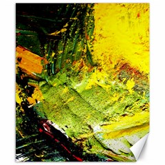 Yellow Chik 5 Canvas 8  X 10  by bestdesignintheworld