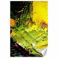 Yellow Chik 5 Canvas 24  X 36  by bestdesignintheworld