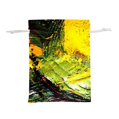 Yellow Chik 5 Lightweight Drawstring Pouch (l) by bestdesignintheworld