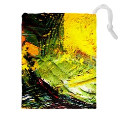 Yellow Chik 5 Drawstring Pouch (5xl) by bestdesignintheworld