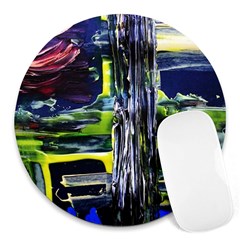 Between Two Moons 7 Round Mousepads by bestdesignintheworld