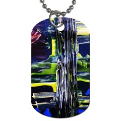 Between Two Moons 7 Dog Tag (two Sides) by bestdesignintheworld