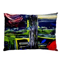 Between Two Moons 7 Pillow Case (two Sides) by bestdesignintheworld