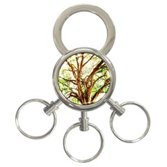 Hot Day In Dallas 14 3-ring Key Chain by bestdesignintheworld