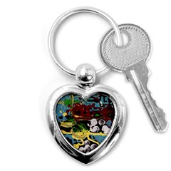 York 1 4 Key Chain (heart) by bestdesignintheworld