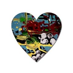 York 1 4 Heart Magnet by bestdesignintheworld