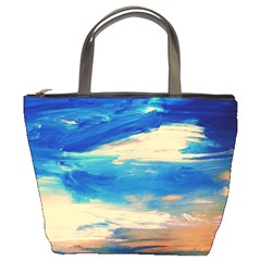 Skydiving 1 1 Bucket Bag by bestdesignintheworld