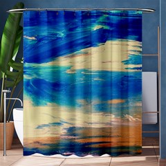 Skydiving 1 1 Shower Curtain 60  X 72  (medium)  by bestdesignintheworld