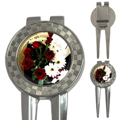 Roses 1 2 3-in-1 Golf Divots by bestdesignintheworld