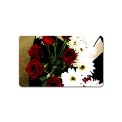 Roses 1 2 Magnet (name Card) by bestdesignintheworld