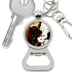 Roses 1 2 Bottle Opener Key Chain by bestdesignintheworld