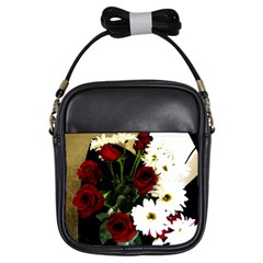 Roses 1 2 Girls Sling Bag by bestdesignintheworld