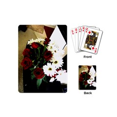 Roses 1 2 Playing Cards Single Design (mini) by bestdesignintheworld