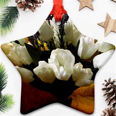 Tulips 1 3 Star Ornament (two Sides) by bestdesignintheworld