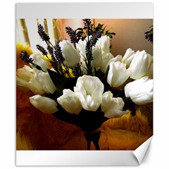 Tulips 1 3 Canvas 8  X 10  by bestdesignintheworld