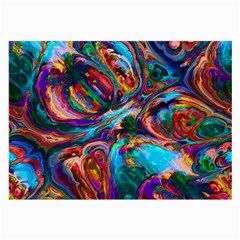 Seamless Abstract Colorful Tile Large Glasses Cloth (2 Sides)